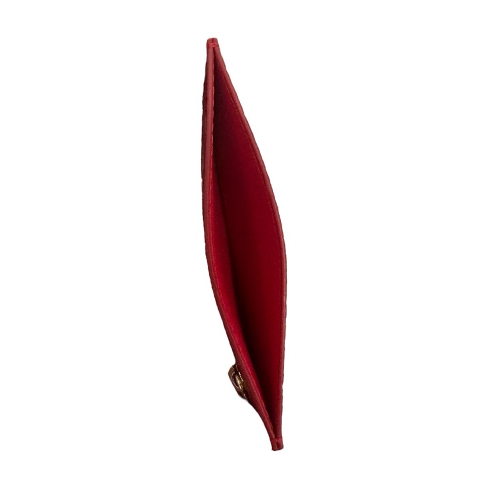 B-Low The Belt Red Croc Card Holder Vegan Leather New in Packaging - Picture 5 of 5
